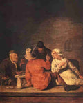 peasants 7 Art A4 Photo Print