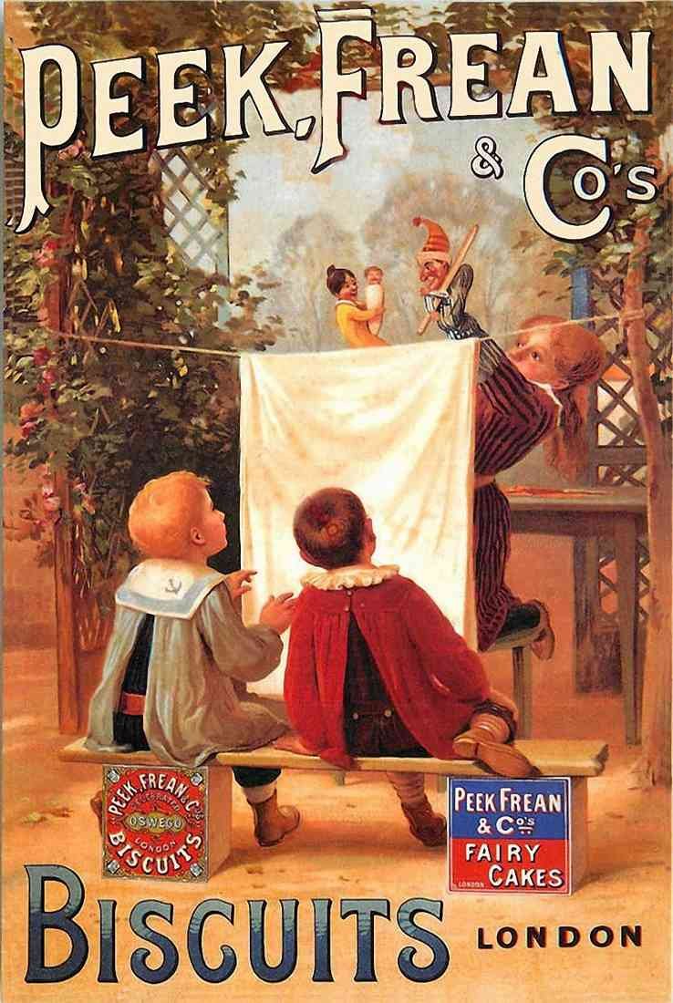 peek peak frean advert boy girl 14 2018 A4 Photo Print