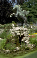pegasus fountain versailles 1980s 1990s A4 Photo Print