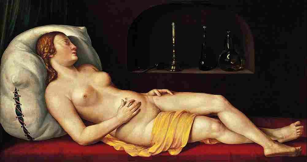 pencz sleeping woman Art A4 Photo Print