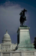 pendleton statue dc 1980s 1990s A4 Photo Print