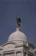 pennsylvania dome angel 1980s 1990s A4 Photo Print