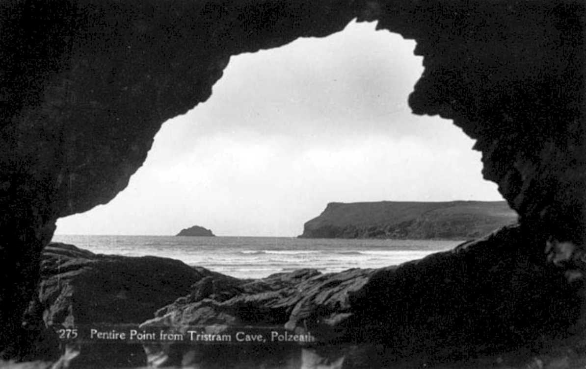 pentire point tristramVintage 1880s 1900s A4 Photo Print