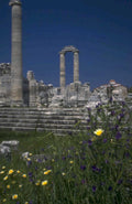 pergamon temple ruins 1980s 1990s A4 Photo Print