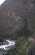 peru train river 1980s 1990s A4 Photo Print