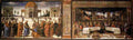 perugino scenes on the left wall sistine chapel Art A4 Photo Print