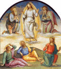 perugino the transfiguration of christ Art A4 Photo Print