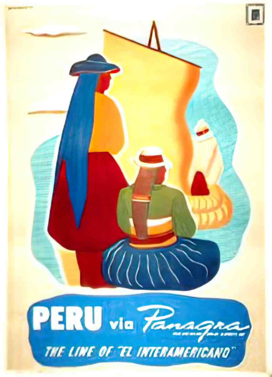 peruviaparagra Advert A4 Photo Print