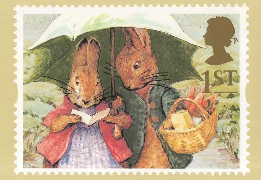 peter rabbit rainy day beatrix potter book 161373 A4 Photo Print