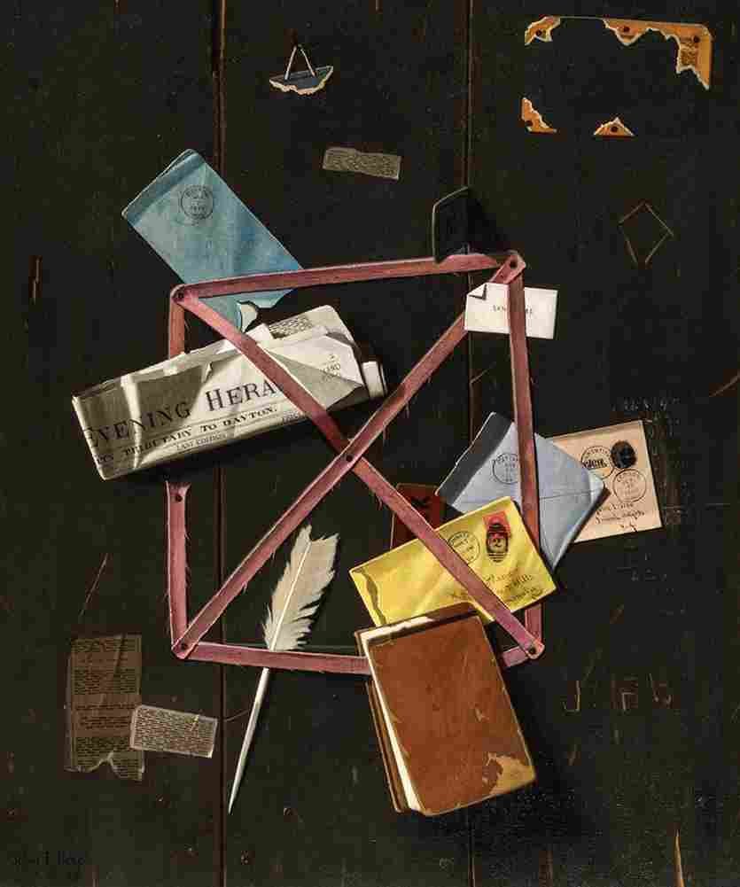 peto old letter rack Art A4 Photo Print