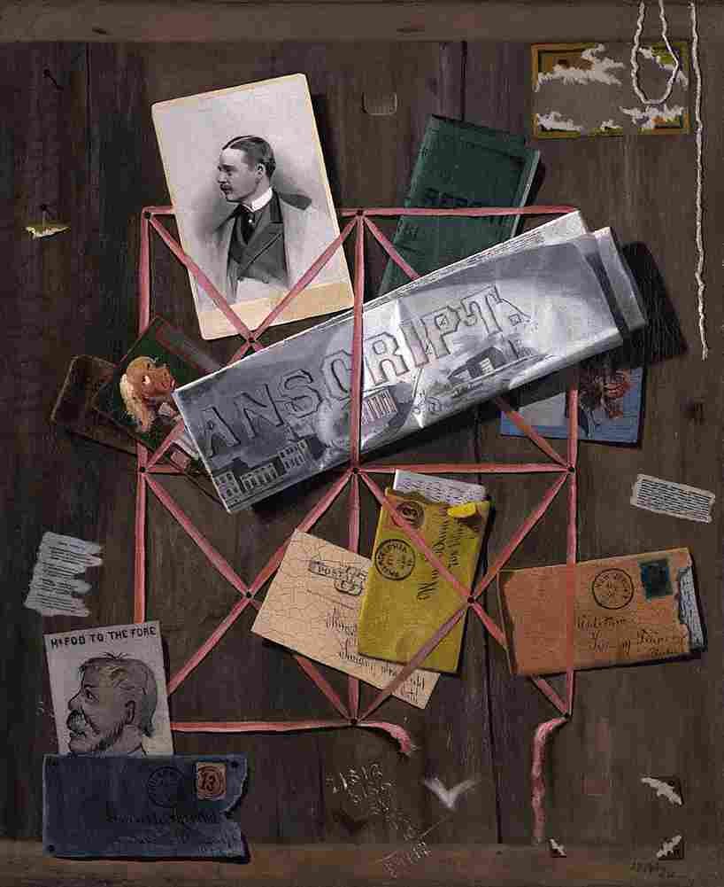 peto rack picture for william malcolm bunn Art A4 Photo Print