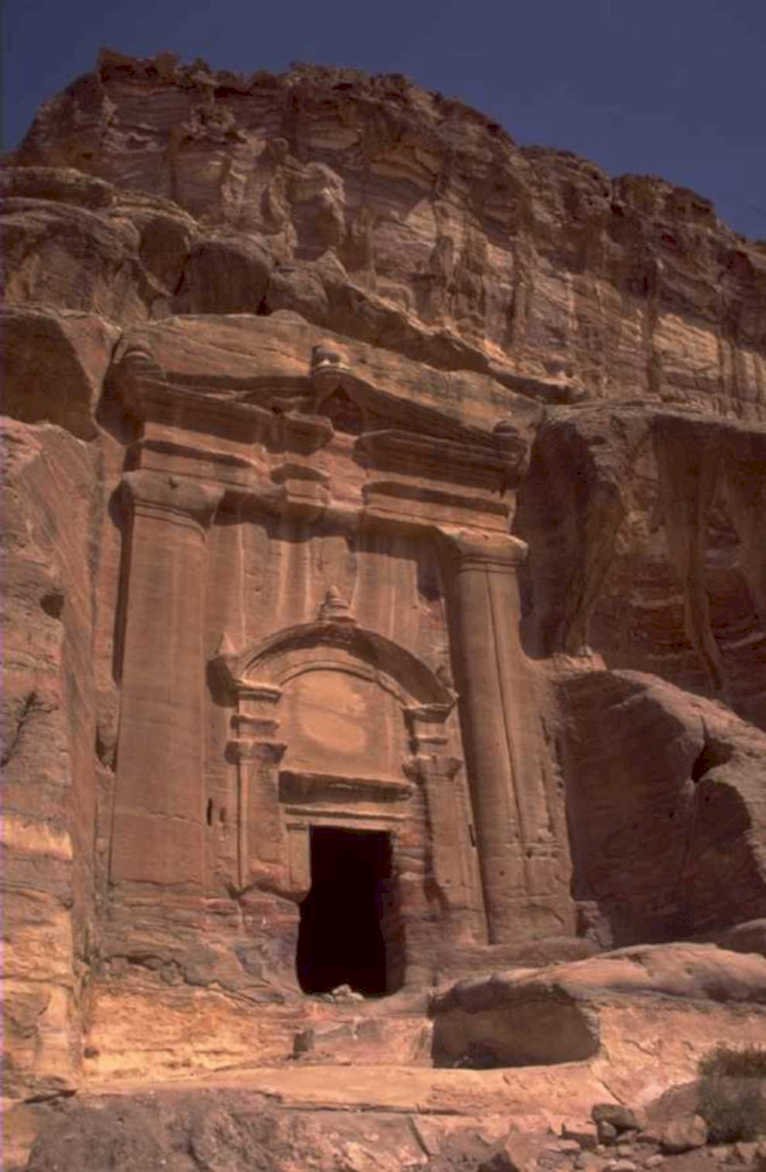 petra facade columns 1980s 1990s A4 Photo Print