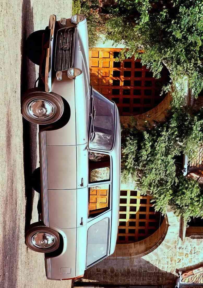 peugeot 1966 404 kombi 2 A4 Photo Print