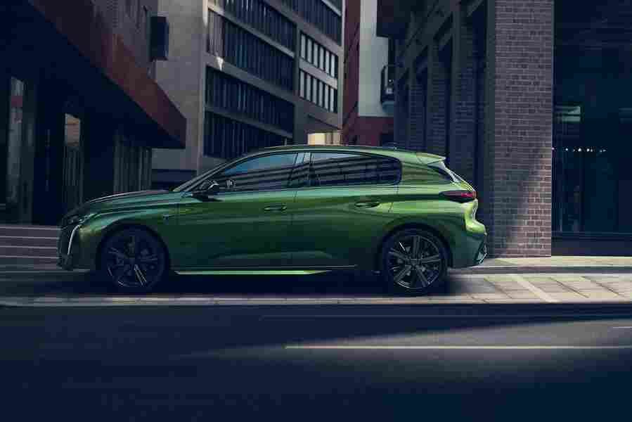 peugeot 308 2021 7049 26 Car A4 Photo Print
