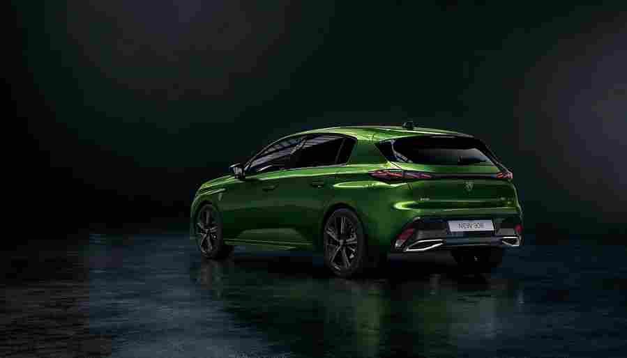 peugeot 308 2021 7049 30 Car A4 Photo Print