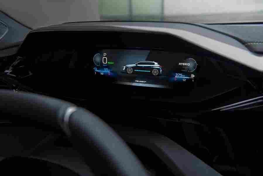 peugeot 308 2021 7049 4 Car A4 Photo Print