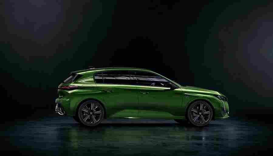 peugeot 308 2021 7049 40 Car A4 Photo Print