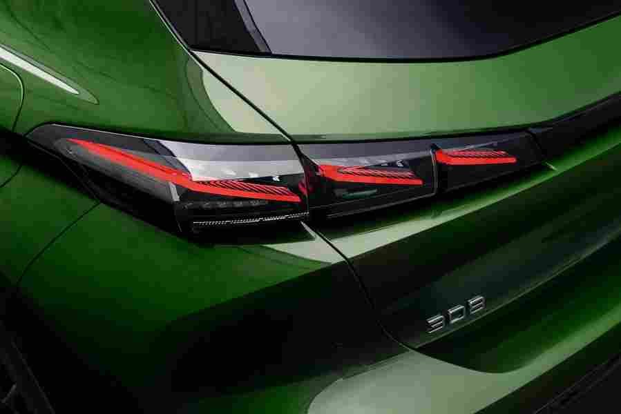 peugeot 308 2021 7049 66 Car A4 Photo Print