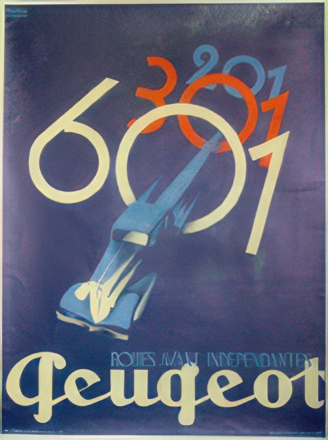 peugeot 601 301 201 web Vintage Advert A4 Photo Print