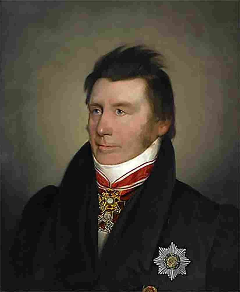 pezold portrait of h riesemanni Art A4 Photo Print