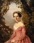pezold portrait of j a rehbinder Art A4 Photo Print
