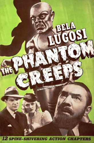phantom creeps  01 film star poster A4 Photo Print
