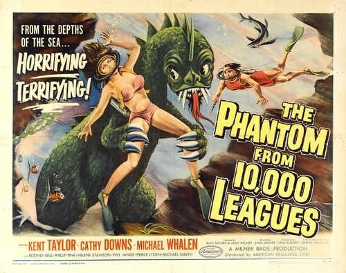 phantom from 10000 leagues  02 film star poster A4 Photo Print