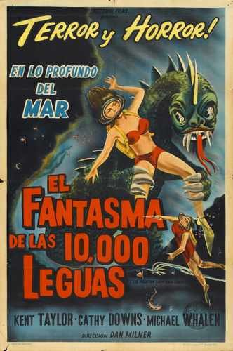 phantom from 10000 leagues  04 film star poster A4 Photo Print