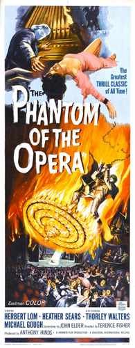 phantom of opera 1962  03 film star poster A4 Photo Print