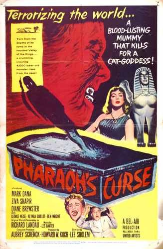 pharaohs curse  01 film star poster A4 Photo Print