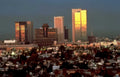 phoenix skyline evening Vintage A4 Photo Print