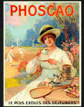 phoscao coffee tennis Advert A4 Photo Print