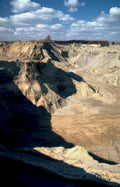 phosphate mine landscape Vintage A4 Photo Print