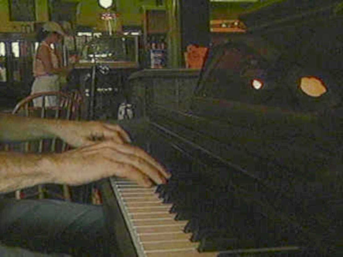 piano bar bud1980s 1990s A4 Photo Print