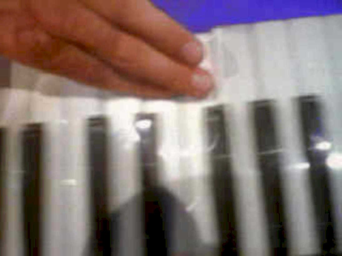 piano keys hand1980s 1990s A4 Photo Print