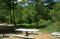 picnic tables pinecreek Vintage A4 Photo Print