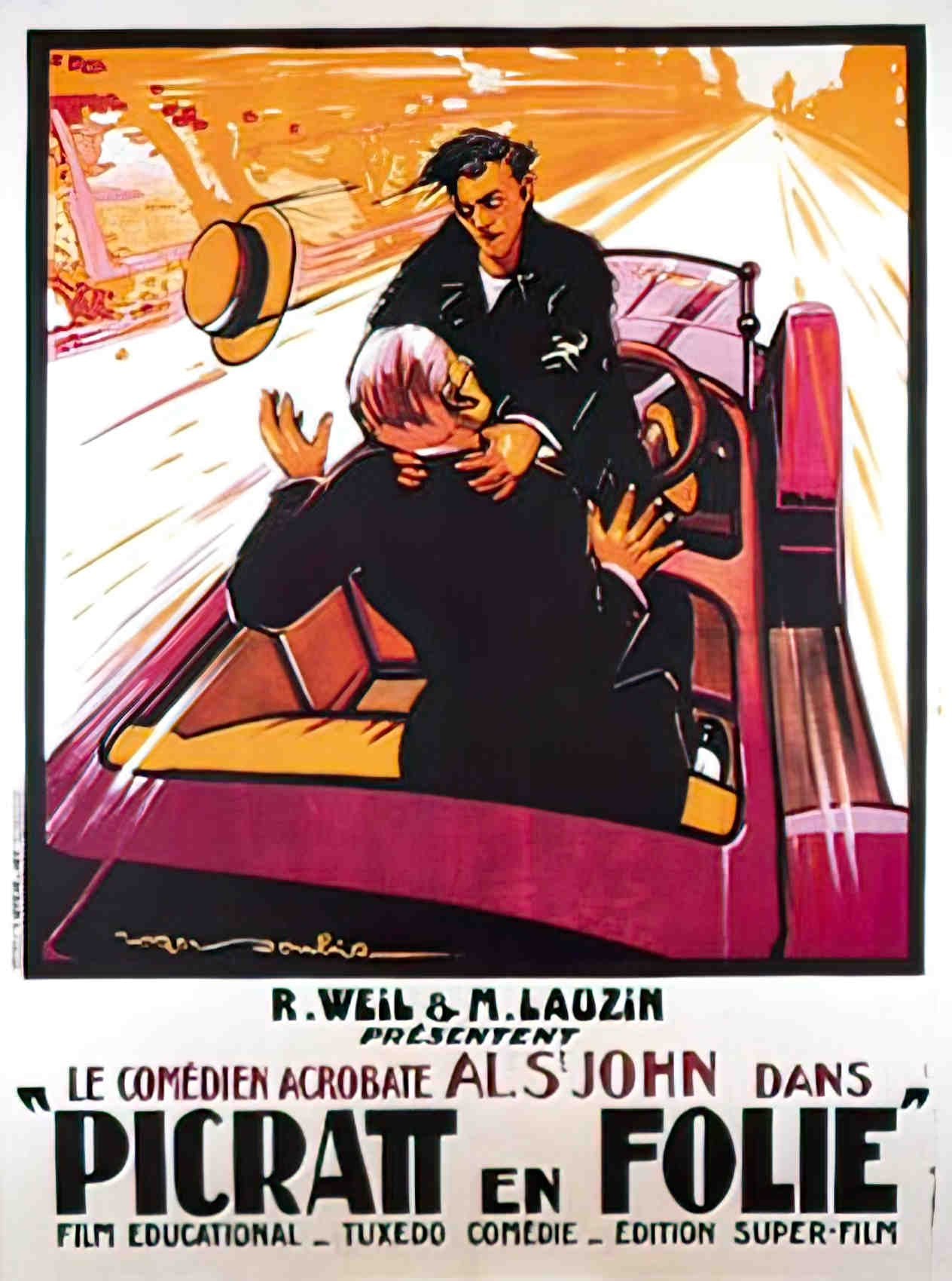 picratt en folie Advert A4 Photo Print