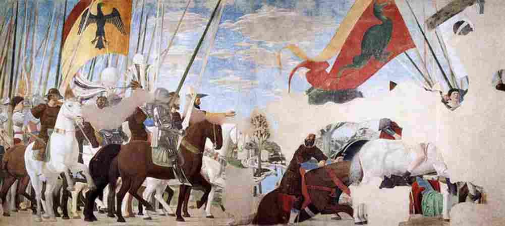 pier Constantine s Victory over Maxentius Art A4 Photo Print
