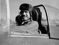 pilot mustang cockpit 4 Vintage world war A4 Photo Print