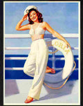 pin up Advert A4 Photo Print