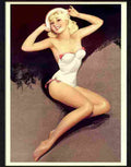 pin up girl Advert A4 Photo Print