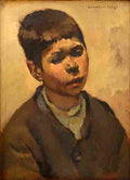 pinheiro head of a boy Art A4 Photo Print