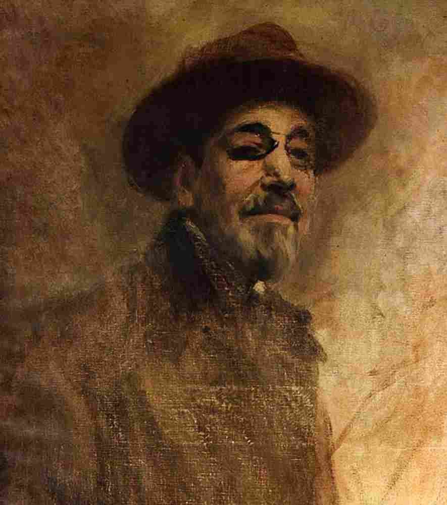 pinheiro self portrait Art A4 Photo Print