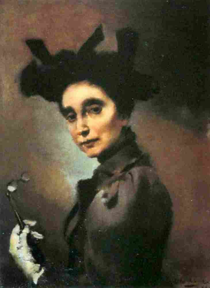 pinheiro the artist s wife Art A4 Photo Print