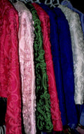 pink green dresses 1980s 1990s A4 Photo Print
