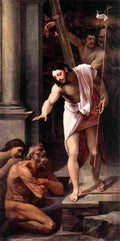piombo christ descends into limbo Art A4 Photo Print