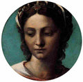 piombo head of a woman Art A4 Photo Print