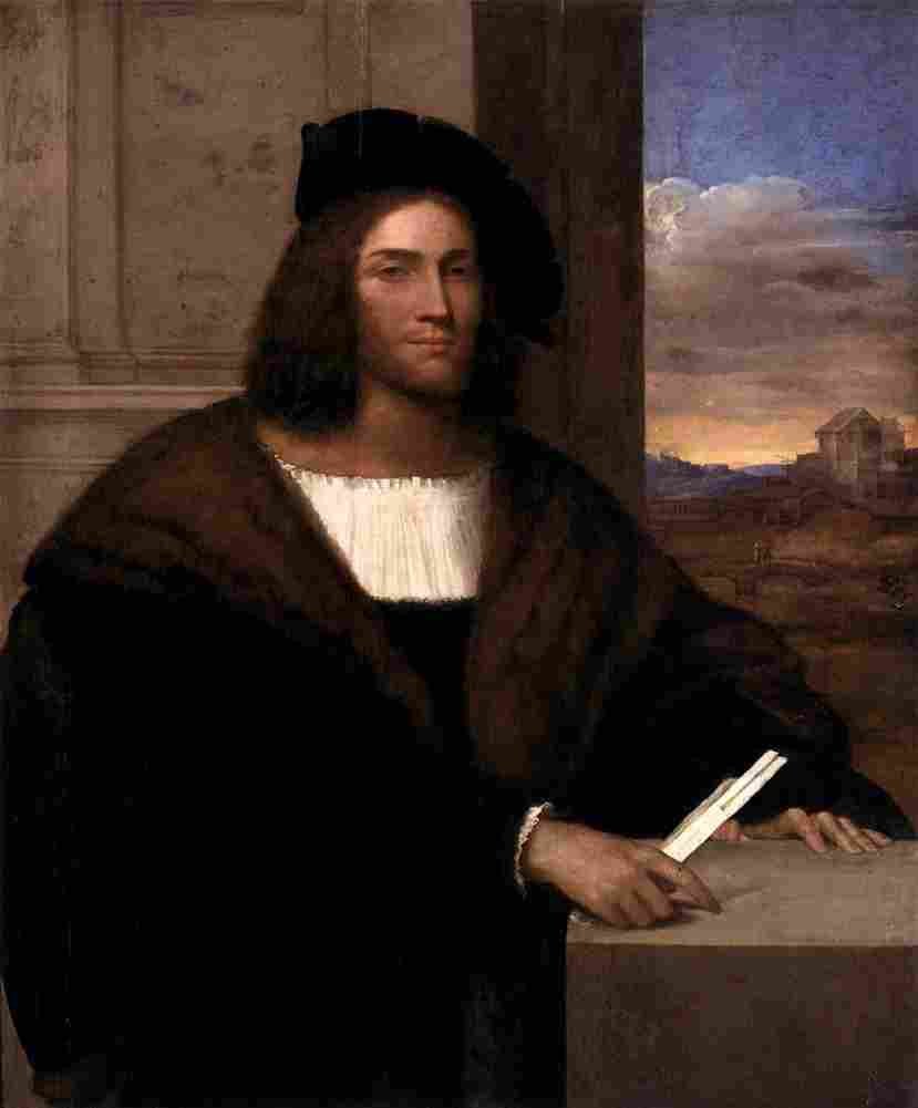 piombo portrait of a man Art A4 Photo Print