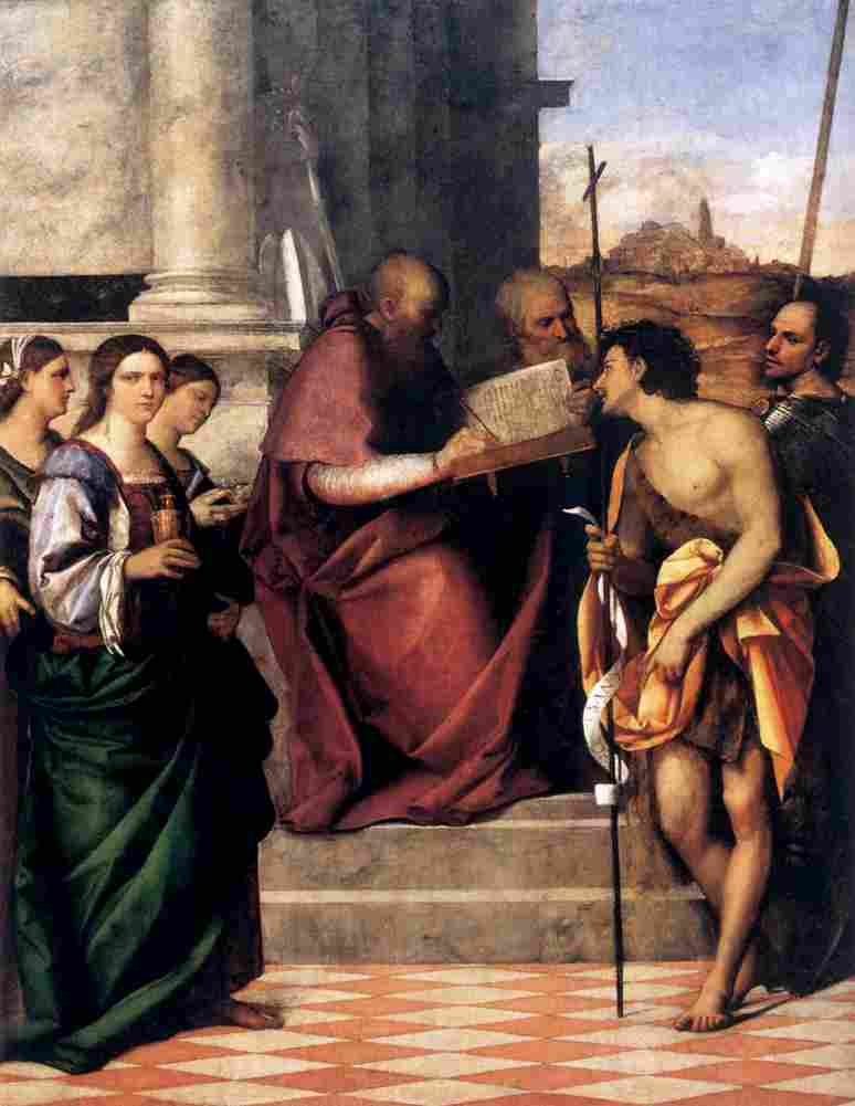 piombo san giovanni crisostomo altarpiece Art A4 Photo Print