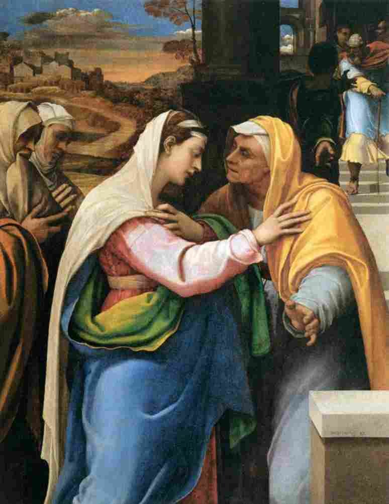 piombo the visitation Art A4 Photo Print
